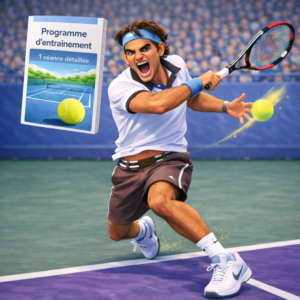 COURS PARTICULIERS<BR>Coup droit de décalage