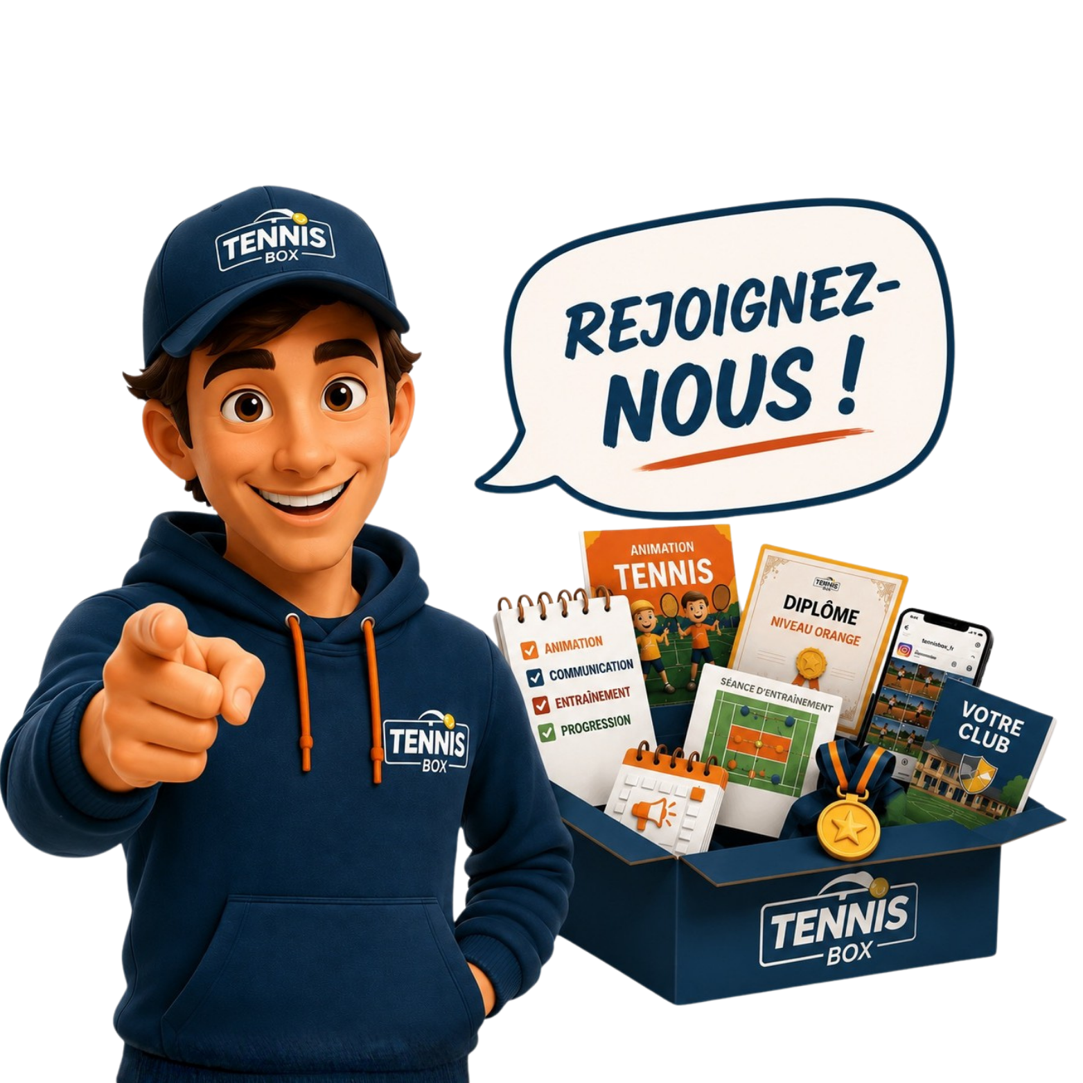 Rejoignez la communaut&eacute; TennisBox