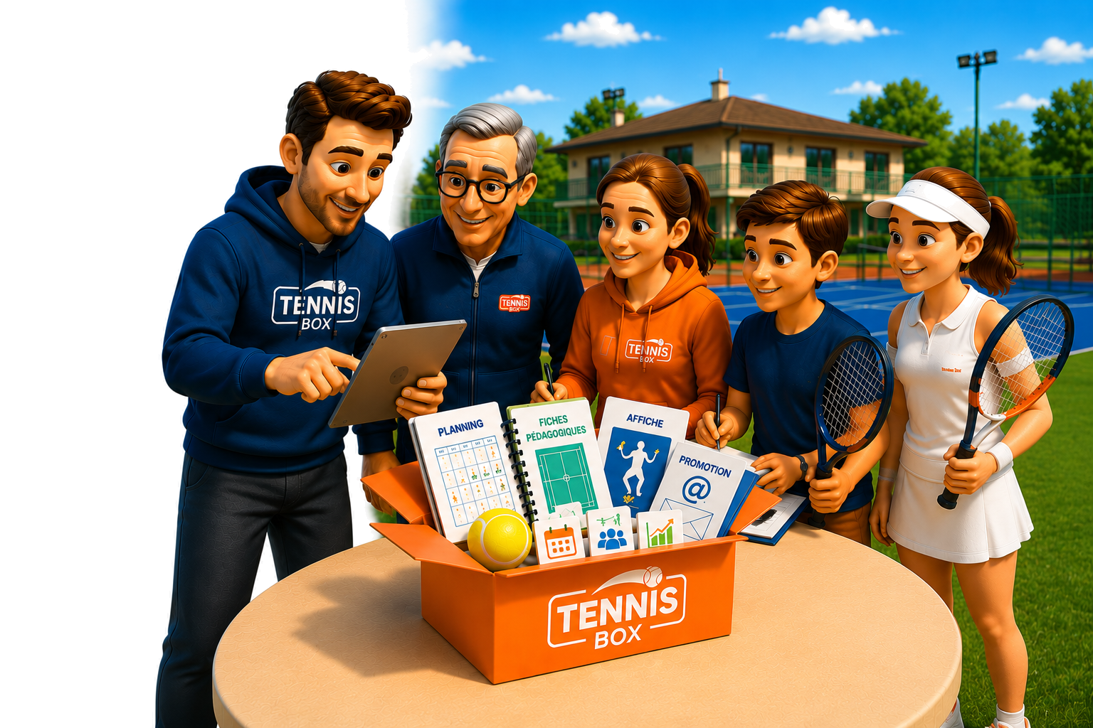 De la réalité du terrain à Tennis Box